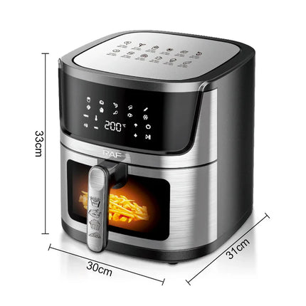 Digital Stainless Steel Air Fryer 9L – 1950W