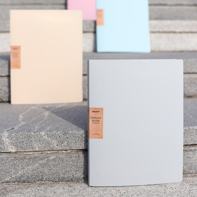Clear Book 20 Pockets A4 / KINARY