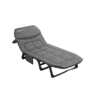 Green Lion Foldable Camping Bed - Gray