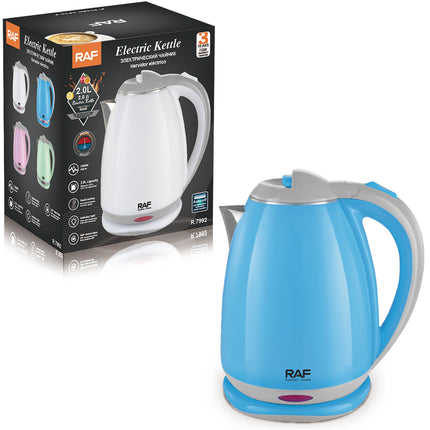 Raf Electric Kettle 4 Colors 2 Liters