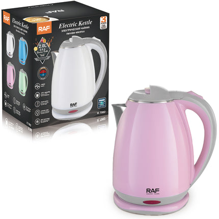 Raf Electric Kettle 4 Colors 2 Liters