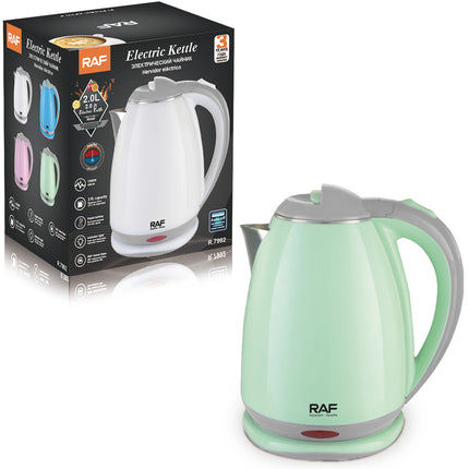 Raf Electric Kettle 4 Colors 2 Liters