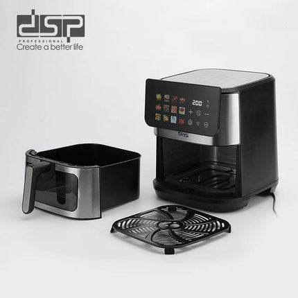 Air Fryer Digital 1600W + Bottom heating 500W 8 Liters