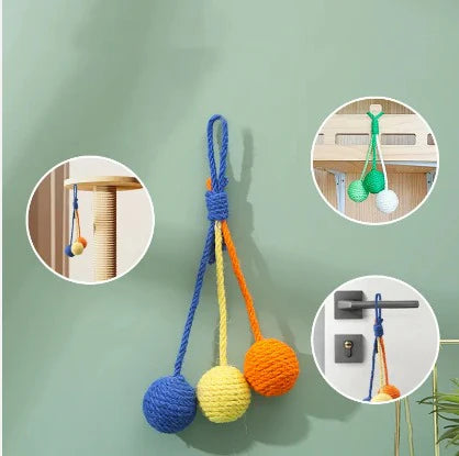 Cat Scratching Ball 3 balls