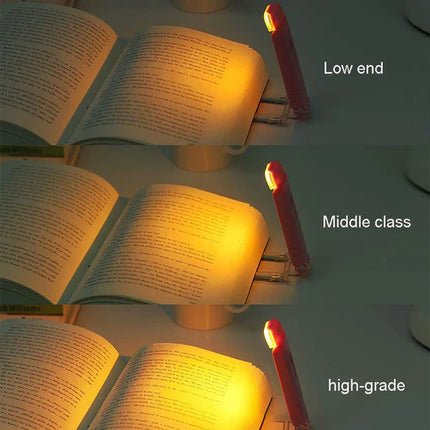 USB Rechargeable Book Light With 3 Levels