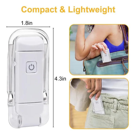 USB Rechargeable Book Light With 3 Levels