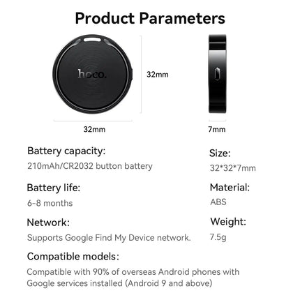 HOCO E96A O Tag Smart Tracker (Android)