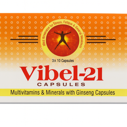 VIBEL-21 Energy Multivitamin 30 Tablets