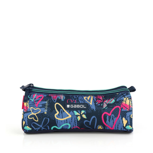 Pencil Case 3 Part Tizas 22X7X7Cm / GABOL SCHOOL