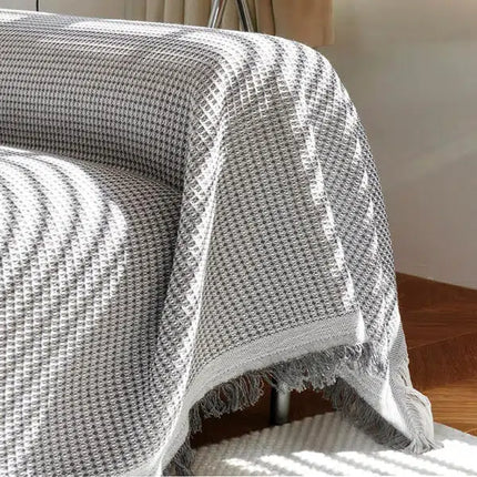 Sofa Blanket- Double Sided - Grey 180*300cm