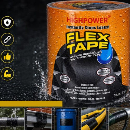 Flexible Rubberized Waterproof Tape EXTRA STRONG