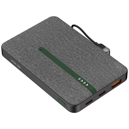 Green Lion Kyoto 10000mAh Power Bank PD 20W Fabric