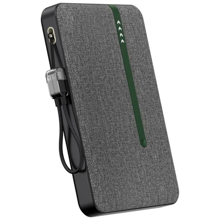 Green Lion Kyoto 10000mAh Power Bank PD 20W Fabric