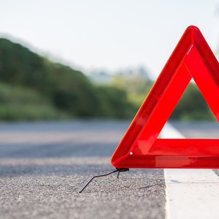 Car Triangle Warning Sign
