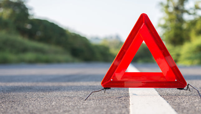 Car Triangle Warning Sign