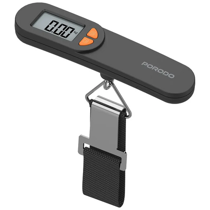 Porodo Accuscale Luggage Scale in use