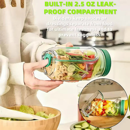 On-the-Go Salad Jar