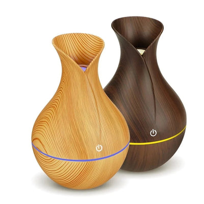 Wood Vase Humidifier Spray