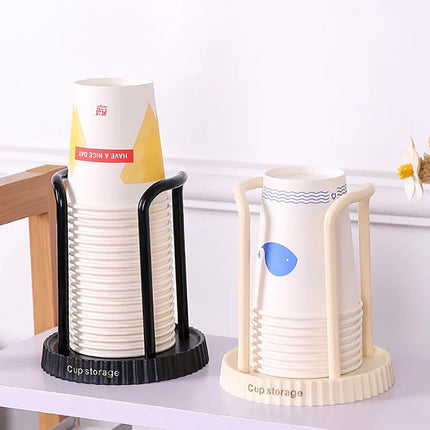 Plastic Drink Cup Holder OffWhite