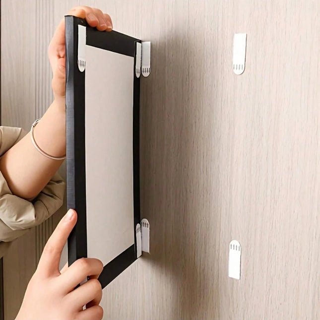 Adhesive Wall Mounting Strips – 12-Pair - Strong HoldAdhesive Hooks