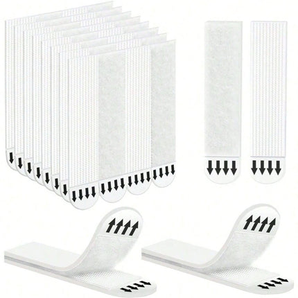 Adhesive Wall Mounting Strips – 12-Pair - Strong HoldAdhesive Hooks