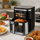 Air Fryer Digital 1600W + Bottom heating 500W 10 Liters - SmartSouks
