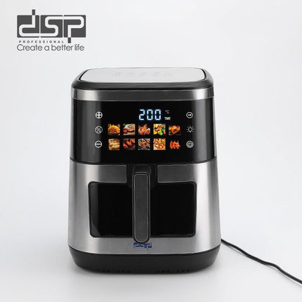 Air Fryer Digital 1600W + Bottom heating 500W 10 Liters - SmartSouks