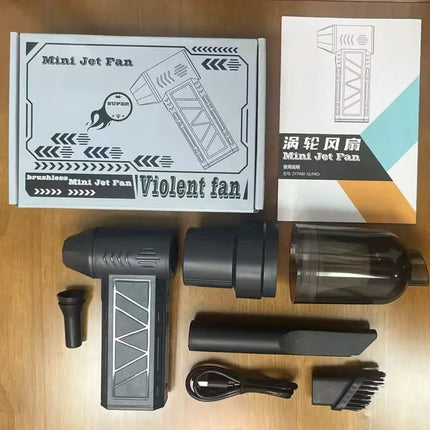 Jet-Fan Handheld Air Blower & Vacuum