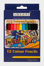 Argos small 12 Colour Pencils - SmartSouks