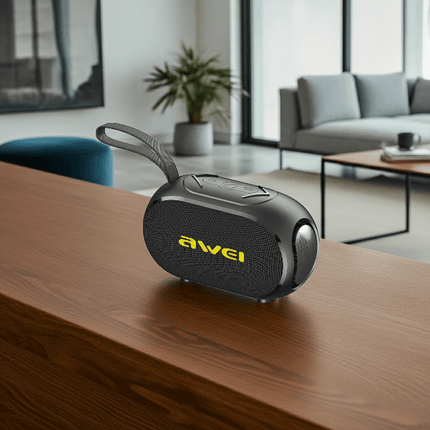 AWEI Mini Waterproof Wireless Speaker with RGB Lights - SmartSouks
