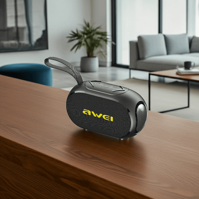 AWEI Mini Waterproof Wireless Speaker with RGB Lights - SmartSouks