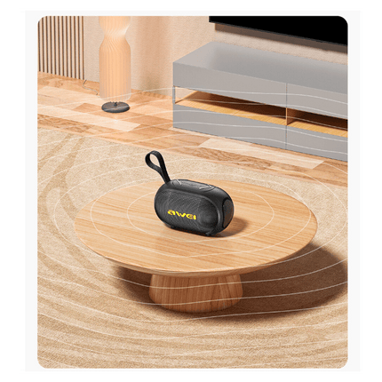 AWEI Mini Waterproof Wireless Speaker with RGB Lights - SmartSouks