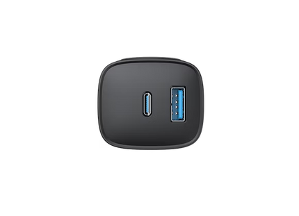 Travel Adapter 22W With Dual USB C + USB A + Watch Charger Black / Havit