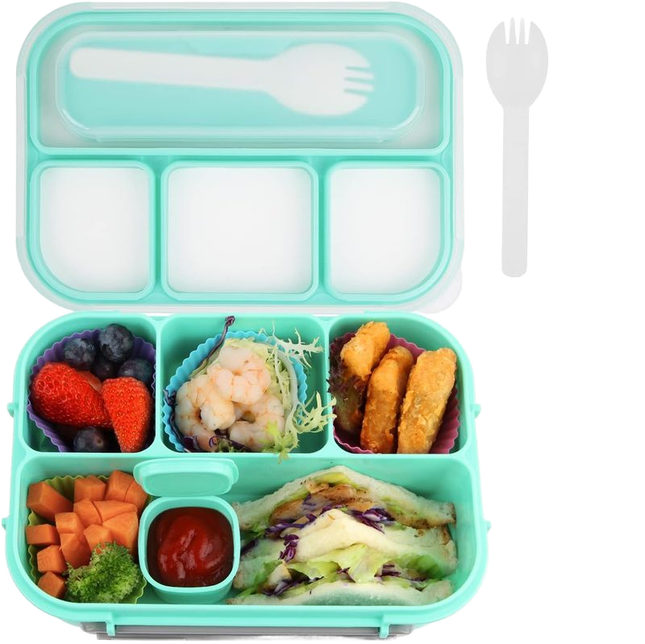 Bento Lunch Box 1300ml GreenSchool Lunch Box