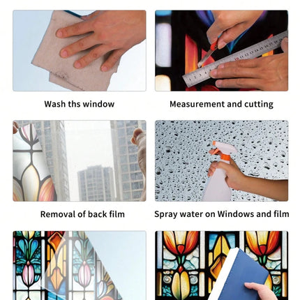 Bird Branch Window Film – Static Cling 45*100cmWindow Film