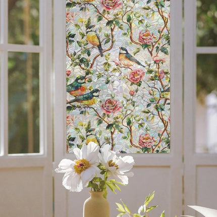 Bird Branch Window Film – Static Cling 45*100cmWindow Film