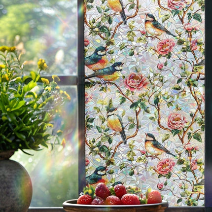 Bird Branch Window Film – Static Cling 45*100cmWindow Film