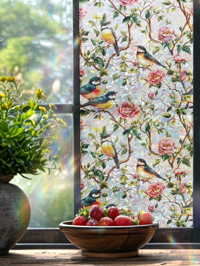 Bird Branch Window Film – Static Cling 45*100cmWindow Film