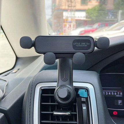 Black Car Phone Holder Air Vent Mount - SmartSouks