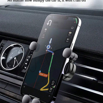 Black Car Phone Holder Air Vent Mount - SmartSouks