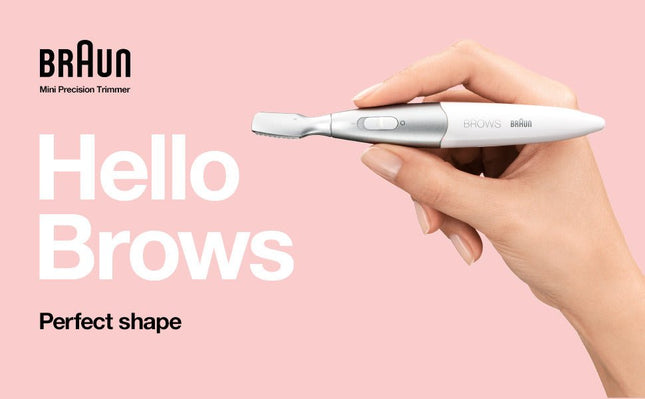 Braun Mini Precision Trimmer FG1106 with 4 extras incl. high precision head, white - SmartSouks