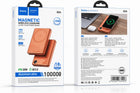 Magnetic Wireless Power Bank Fast Charge PD20W 10000mAh -Orange