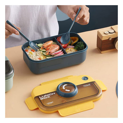 Camera rectangular lunch box