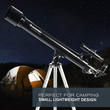 Celestron Powerseeker 50Az Refractor Telescope, Black, 50 Mm Aperture - SmartSouks