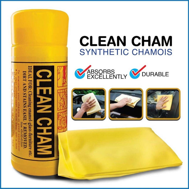 Clean Cham Synthetic Chamois Towel - SmartSouks