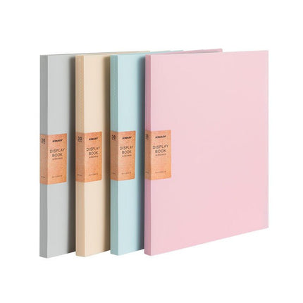 Clear Book 20 Pockets A4 / KINARY - SmartSouks