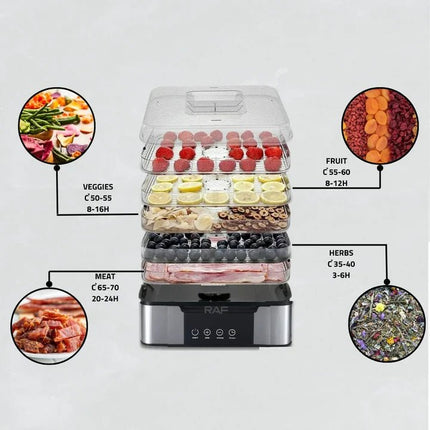 Digital Food Dehydrator - Dried Fruits and Vegetables Maker - SmartSouks