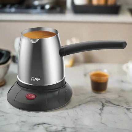 Electric Turkish Coffee Maker- Stainless Steel Kettle 500ml - SmartSouks