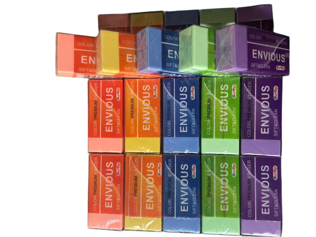 Envious Colored Eraser 5 PCS - SmartSouks