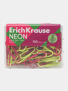 ErichKrause Neon Paper Clips 100pcs - SmartSouks